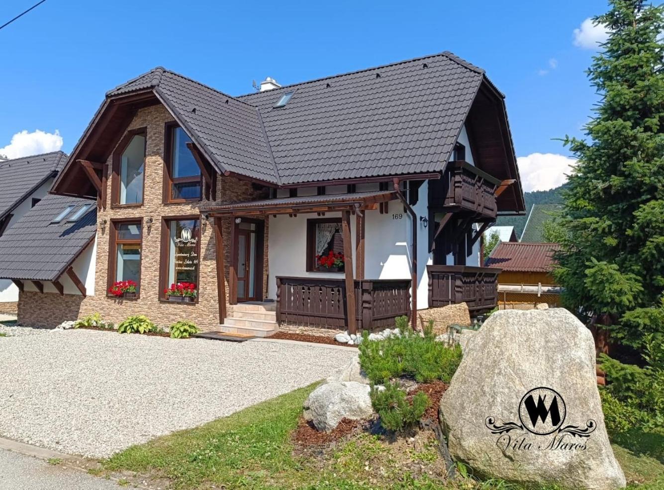 Apartmanovy Dom Vila Maros Pavčina Lehota Dış mekan fotoğraf