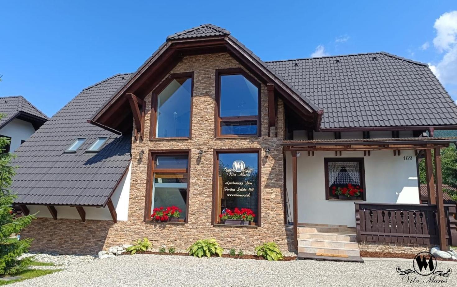 Apartmanovy Dom Vila Maros Pavčina Lehota Dış mekan fotoğraf